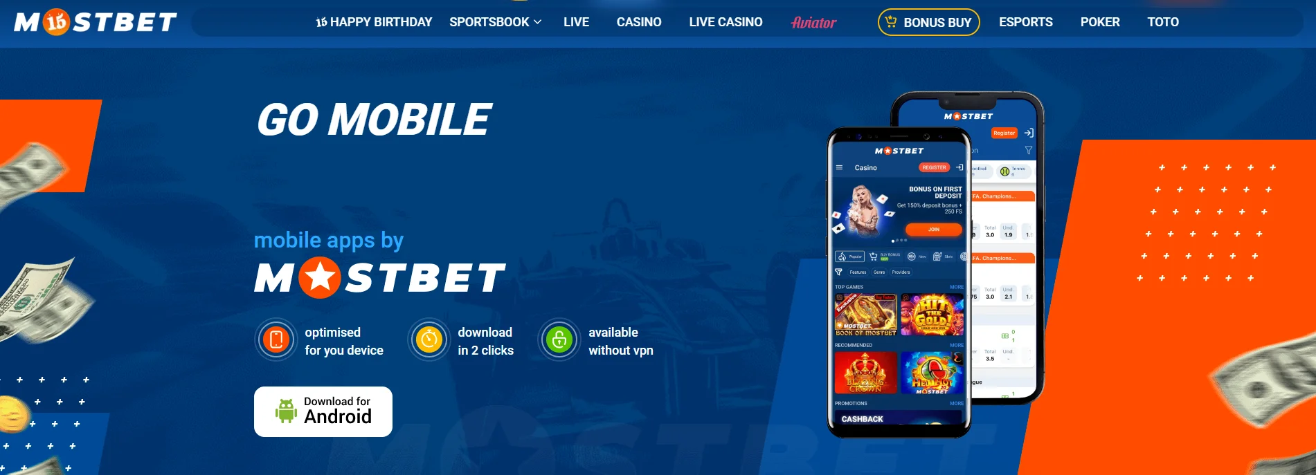 Mostbet app